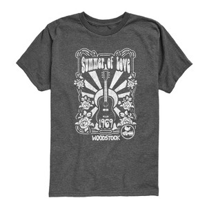 Boys' - Woodstock - Summer Of Love Short Sleeve Graphic T-Shirt - 1 of 4