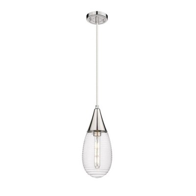 Malone - 1 Light Pendant In Contemporary Style-14.63 Inches Tall and 6 Inches Wide