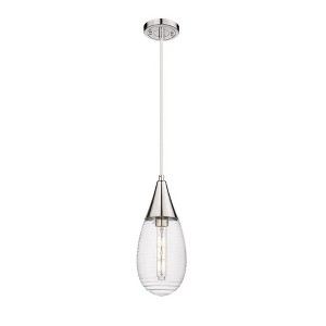 Malone - 1 Light Pendant In Contemporary Style-14.63 Inches Tall and 6 Inches Wide - 1 of 1
