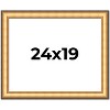 PosterPalooza | Traditional Gold Picture Frame - UV Acrylic, Backing Board, Hanging Hardware Included - 2 of 4