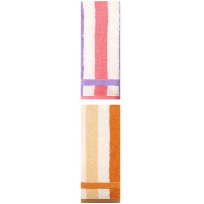 purple pink/brown yellow