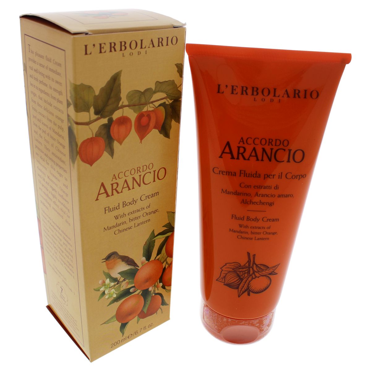 Accordo Arancio Body Cream by LErbolario for Unisex - 6.7 oz Body Cream - thumbnail 4