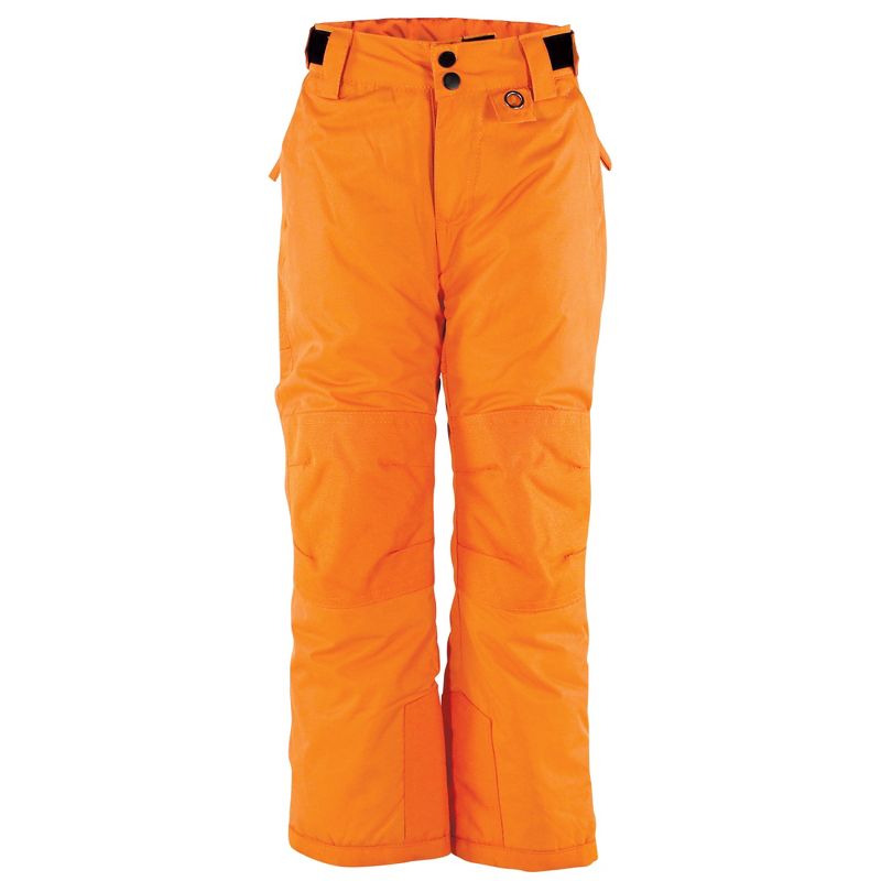 Hudson Baby Unisex Snow Pants, Orange, 1 of 5