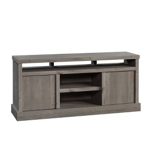 Cannery Bridge TV Stand for TVs up to 65" Mystic Oak - Sauder: Adjustable Shelves, Media Console with Cord Management - 1 of 4