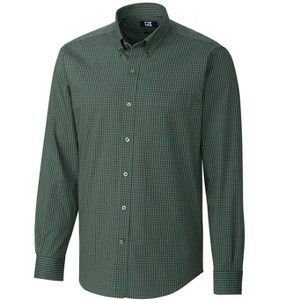 Cutter & Buck Mens Anchor Gingham Shirt - 1 of 1