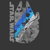 Boy's Star Wars Millennium Falcon Shadow T-Shirt - 2 of 4