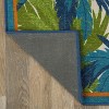 World Rug Gallery Tropical Floral Border Flatweave Indoor/Outdoor Area Rug - 4 of 4