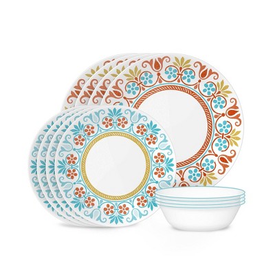 Corelle 12pc Vitrelle Terracotta Dinnerware Set Target   GUEST E6593fb5 0923 46f4 B364 140a6a3bcdb1