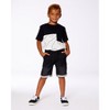 Deux par Deux Boy French Terry Denim Short Black Jeans - 2 of 4
