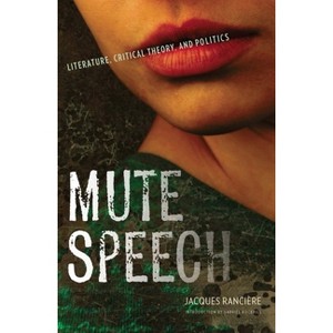 Mute Speech - (New Directions in Critical Theory) by  Jacques Rancière (Hardcover) - 1 of 1