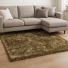 Gold Shag Hand Tufted Area Rug - 2 of 4