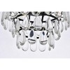 Elegant Lighting Mila 12 inch flush mount in black - 4 of 4