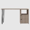 Aster 2 Drawer Desk Aged Oak - RST Brands - image 4 of 4