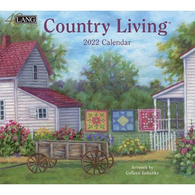 2022 Wall Calendar 12 Month 13.4"x24" Country Living - Lang