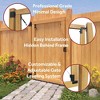 Adjust-A-Gate Unlimited Frameless Anti-Sag Gate Kit for Wood or Metal Gates, Fits Openings Up to 72" High and 84" Wide, Heavy-Duty Hardware Included - 3 of 4