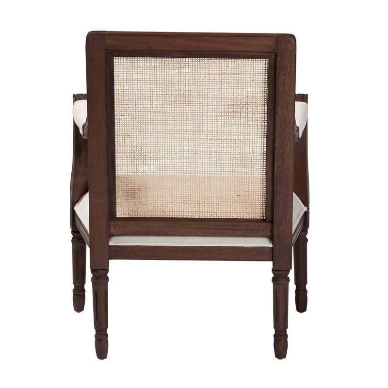 bali &#38; pari Garridan Fabric and Wood Accent Chair, 5 of 10