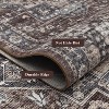 Carpet, decorative carpet, vintage distressed indoor carpet, easy to clean, used for living rooms - 4 of 4