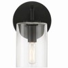 Craftmade Lighting Hailie 1 - Light Wall Light in  Flat Black - 3 of 4