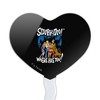 ScoobyDoo Ghost Silhouettes Heart Love Cupcake Picks Toppers Decoration Set of 6 - 2 of 3