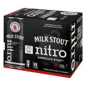 Left Hand Milk Stout Nitro Beer - 6pk/13.65 fl oz Cans - 1 of 4