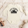 The Juniper Shop Happy Halloween Arch Distressed Long Sleeve Bodysuit - 2 of 4