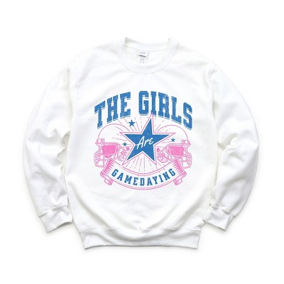 Simply Sage Market Women's Graphic Sweatshirt The Girls Are GameDaying