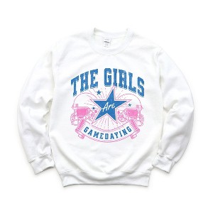 Simply Sage Market Women's Graphic Sweatshirt The Girls Are GameDaying - 1 of 4