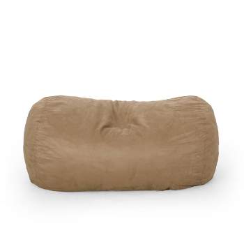 6.5' Inkom Modern Microfiber Pastel Bean Bag - Christopher Knight Home