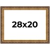PosterPalooza | Museum Gold Picture Frame - UV Acrylic, Backing Board, Hanging Hardware Included - 2 of 4