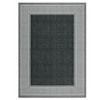 Washable Modern Bordered Rug Non Slip Low Pile Rug Soft Throw Floor Cover Foldable Indoor Carpet for Living Room Bedroom Playroom Nursery - 4 of 4