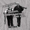 Hot Fuzz Days Work Adult T-Shirt - 2 of 4