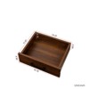 SKRAN Modular 28-Bottle Wine Bar Cabinet with Straight Lines, 17.80"W x 15.95"D x 35.43"H, MDF Material - 4 of 4