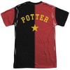 Men's Harry Potter Hogwarts Split Uniform Short Sleeve Costume T-Shirt - 3 of 4