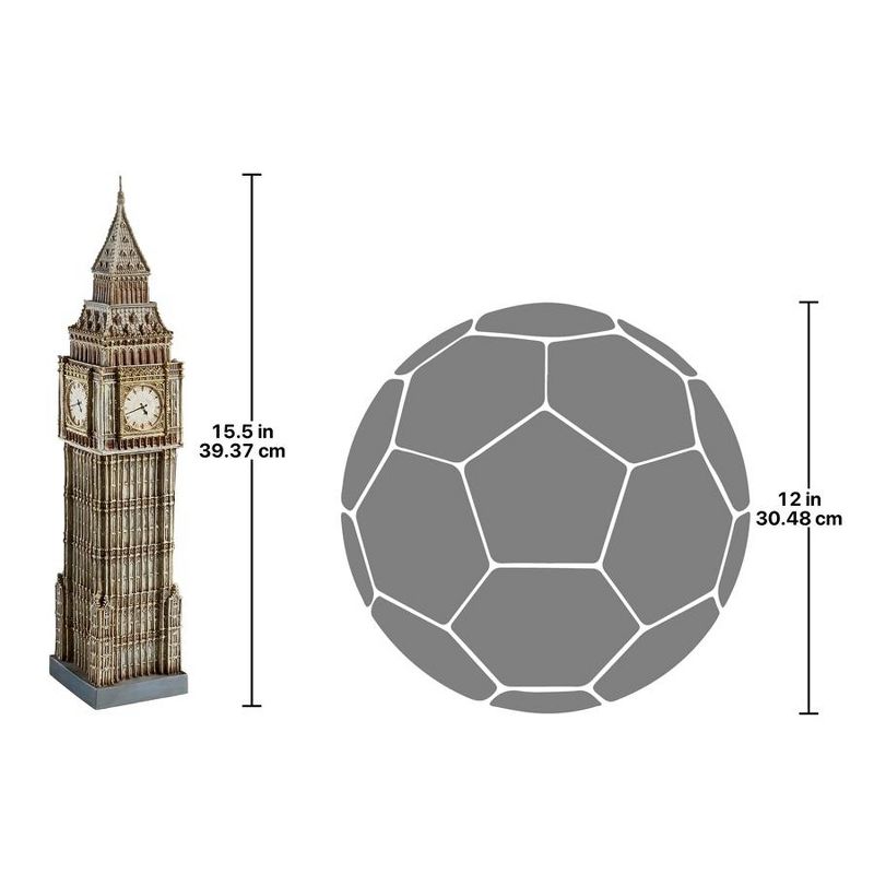 Design Toscano Big Ben Clock Tower Statue, 4 of 5