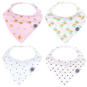 Parker Baby Co. Bandana Drool Bibs 4 Pack - 1 of 4
