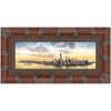 PosterPalooza | 6x18 Wide Bamboo Picture Frame, UV Acrylic, 4 Finishes - Brown, Black, Silver, and Natural - 4 of 4