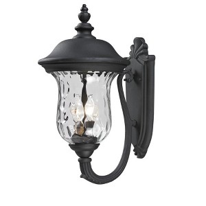 Z-Lite Armstrong 2 - Light Wall Light in  Black - 1 of 2