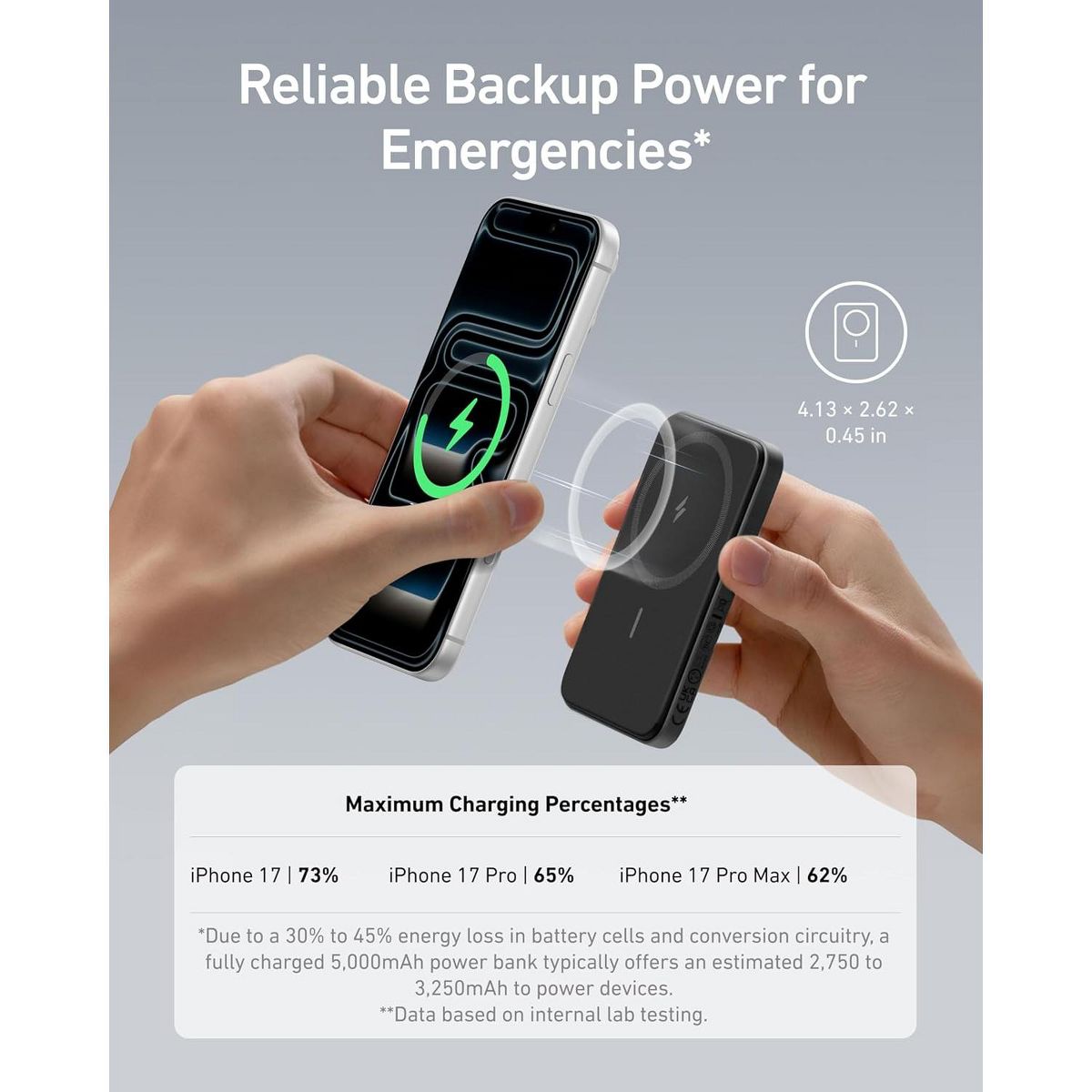 Anker 621 Magnetic Portable Charger (MagGo) - thumbnail 3