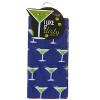 Memoi I Like It Dirty Crew Socks Royal Blue One Size - 4 of 4