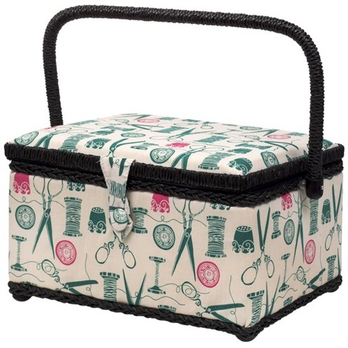SINGER 07232 Sewing Basket with Sewing Kit Accessories 