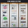 Home-Complete 9-Tier Over the Door Organizer with Adjustable Shelves, White - 2 of 4
