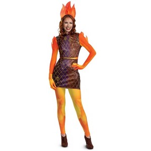 Elemental Ember Deluxe Women's Costume - 1 of 3