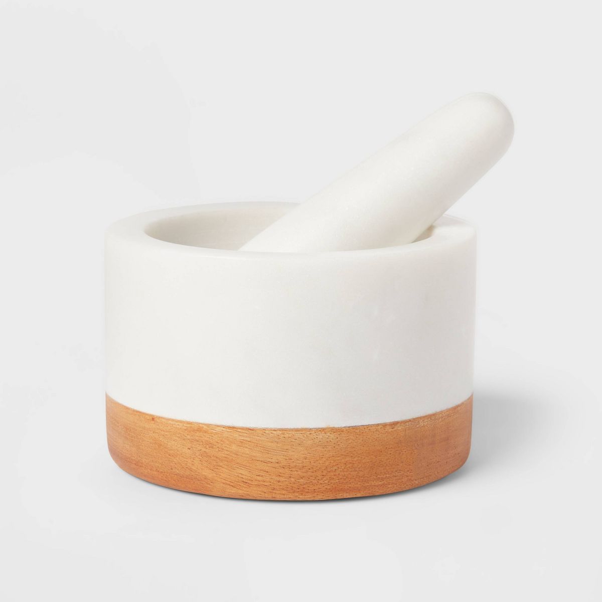 Marble/Wood Mortar and Pestle - Threshold™