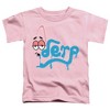 Toddler Boys' Spongebob Derp T-Shirt Pink - 2 of 4