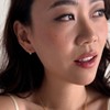 Dome Huggie Hoops (10mm, 13mm) in Gold, Silver, Rose Gold - Honeycat - 4 of 4