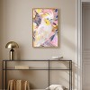 Art Remedy Cockatoo in Pastel Beach Life Inspired Wall Art Framed - 2 of 4