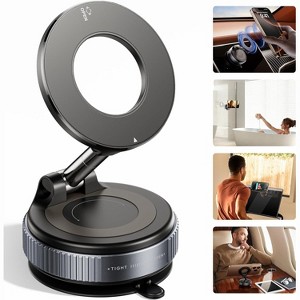 TruAIR 96LBS Vacuum Magnetic Phone Mount (2026) - 1 of 4
