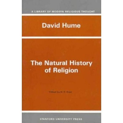 Natural History of Religion - (Library of Modern Religious Thought) by  David Hume (Paperback)