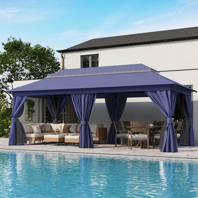 LAUSAINT HOME 10'X 20' Patio Steel Gazebo