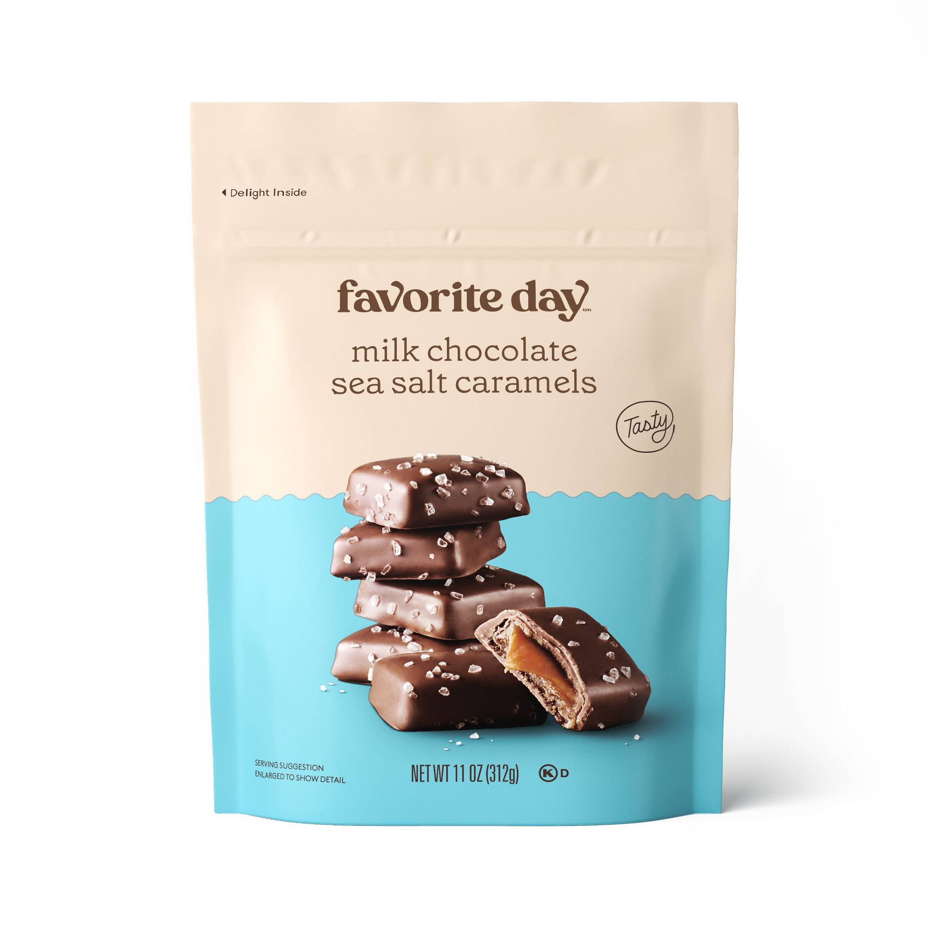 Milk Chocolate Sea Salt Caramels Candy - Favorite Day™